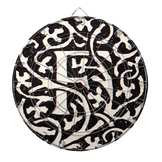 Monogram van de Nieuwe Titel Dartbord (Voorkant)