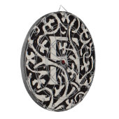 Monogram van de Nieuwe Titel Dartbord (Voorkant Links)