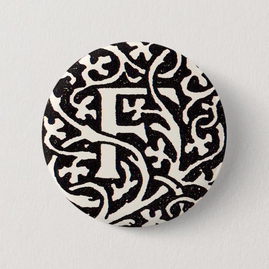  Monogram van de Nieuwe Titel Ronde Button 5,7 Cm (Voorkant)