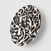 Monogram van de Nieuwe Titel Ronde Klok (Hoek)