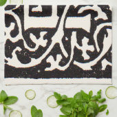  Monogram van de Nieuwe Titel Theedoek (Gevouwen)