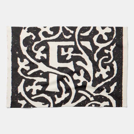  Monogram van de Nieuwe Titel Theedoek (Horizontaal)