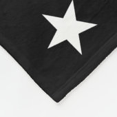 Monogram van de Vlag van de politie het Fleece Deken (Hoek)