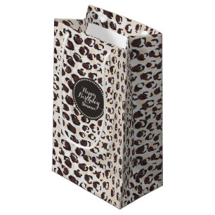 Monogram van het moderne kathedaap klein cadeauzakje