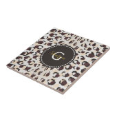 Monogram van het moderne kathedaap tegeltje (Zijkant)