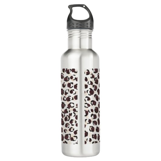 Monogram van het moderne kathedaap waterfles  (Achterkant)