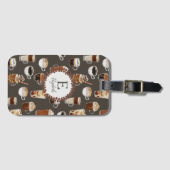 Monogram Venti Coffee Lover Bagagelabel (Voorkant (horizontaal))