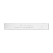 Monogram Verfraaid Chic Kruis (Individueel)