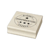 Monogram Vertrouwelijk Rubberstempel (Stempel)