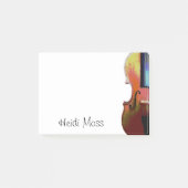 Monogram Violinist Post-it® Notes (Voorkant)