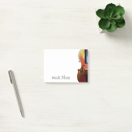 Monogram Violinist Post-it® Notes (Kantoor)