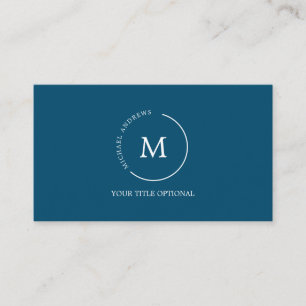 Monogram Visitekaartje
