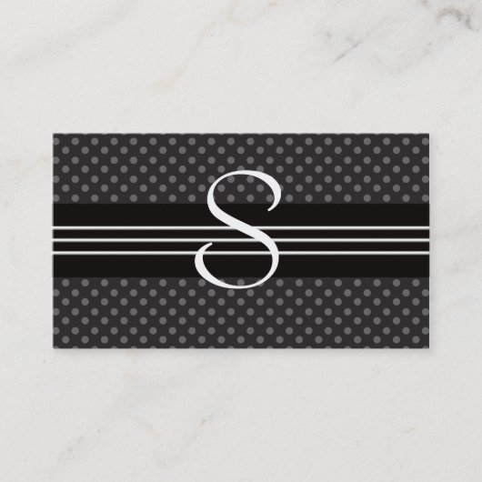 Monogram Visitekaartje (Voorkant)