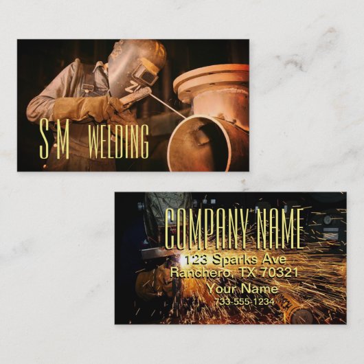 Monogram Visitekaartje (Voorkant / Achterkant)