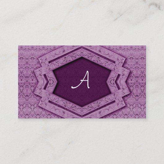 Monogram - Visitekaartje (Voorkant)