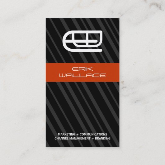 Monogram Visitekaartje (Voorkant)