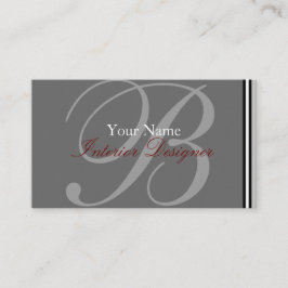 Monogram Visitekaartje