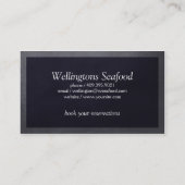  monogram visitekaartje (Achterkant)