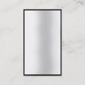 Monogram Visitekaartje voor kalligrafie (Achterkant)