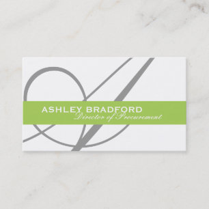 Monogram Visitekaartjes