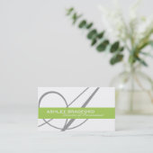 Monogram Visitekaartjes (Staand voorkant)