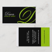 Monogram Visitekaartjes (Voorkant / Achterkant)