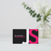 Monogram Visitekaartjes (Staand voorkant)