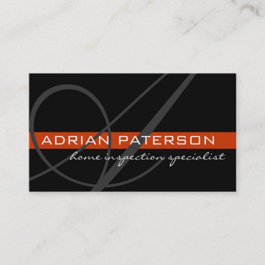 Monogram Visitekaartjes (Voorkant)