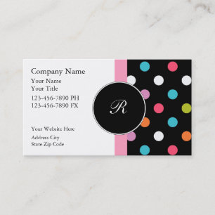 Monogram Visitekaartjes