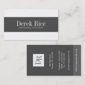 Monogram Visitekaartjes (Voorkant / Achterkant)