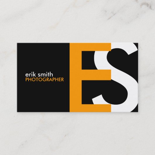 Monogram Visitekaartjes (Voorkant)