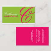 Monogram Visitekaartjes (Voorkant / Achterkant)