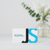 Monogram Visitekaartjes (Staand voorkant)