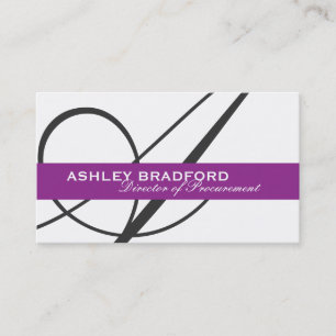 Monogram Visitekaartjes
