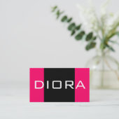 Monogram Visitekaartjes (Staand voorkant)