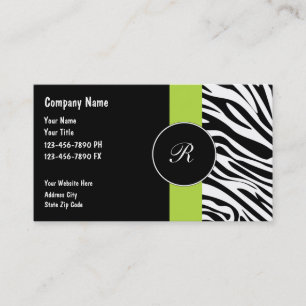 Monogram Visitekaartjes