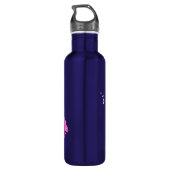 Monogram vlinder waterfles  (Achterkant)