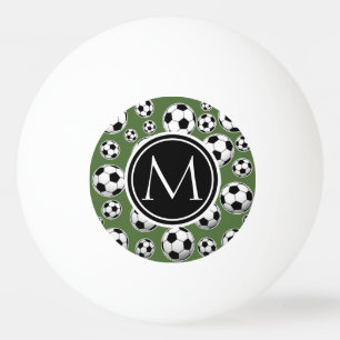 Monogram Voetbal - Boom boven Pingpongballen