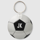 Monogram Voetbal Sleutelhanger (Voorkant)