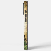 Monogram  vogelpluistoren Case-Mate iPhone case (Achterkant / Links)