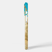 Monogram  vogelvuiltoren Damask iPhone Case-Mate iPhone Case (Achterkant / Links)