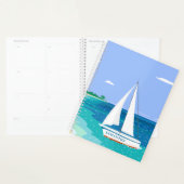 Monogram Voilier Ocean Seaview 8.5x11 Planificateu (Devant avec enveloppe)