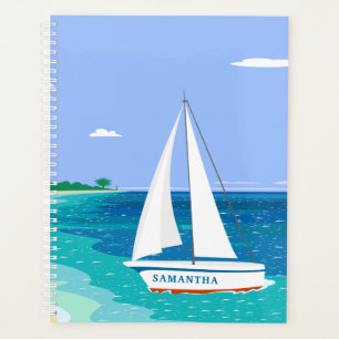 Monogram Voilier Ocean Seaview 8.5x11 Planificateu