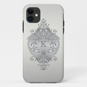 Monogram voor  diamanten, Classy iPhone 11 Hoesje