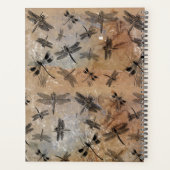  monogram voor dragonfly-onderdruk planner (Achterkant)