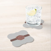 Monogram voor Elegant Band en Seal Kartonnen Onderzetters (Insitu)