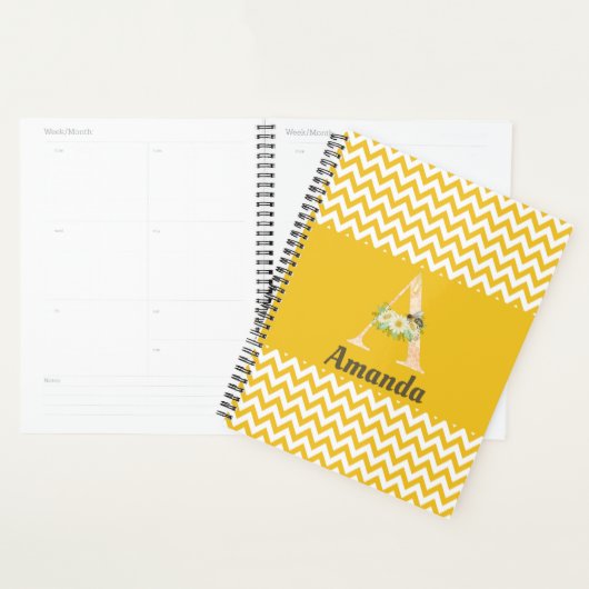 Monogram voor ezelsoren planner (Display)