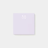 Monogram voor gepersonaliseerde naam post-it® notes (Voorkant)