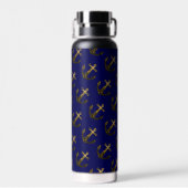 Monogram voor goudsappels waterfles (Achterkant)