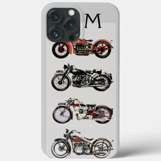 MONOGRAM VOOR MOTORCYCLI Case-Mate iPhone CASE (Achterkant)